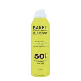 BAKEL 廣譜抗老清爽防曬噴霧 SPF50+ 150ml	BAKEL Face & Body Sunscreen Spray SPF50+ 150 ml

