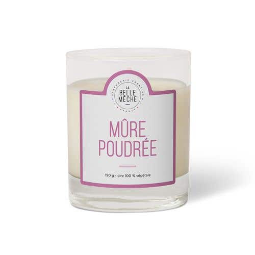 LA BELLE MÈCHE 黑莓麝香香氛蠟燭 Blackberry Powder Scented Candle