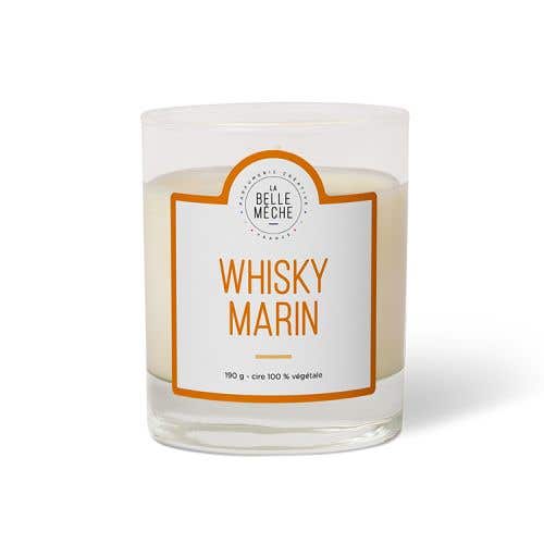 LA BELLE MÈCHE 威士忌香氛蠟燭 Marine Whisky Scented Candle