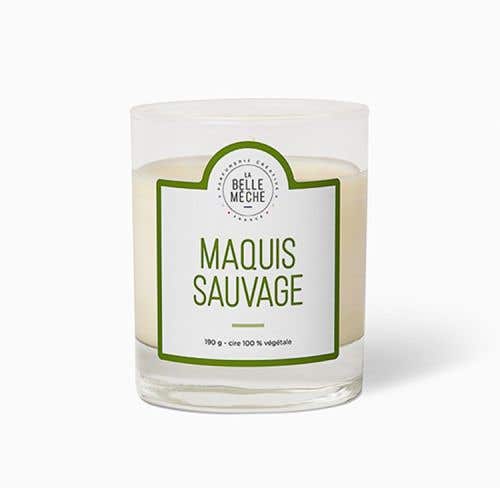 La Belle Meche 杜松勞丹脂香氛蠟燭 190g	Maquis Sauvage Scented Candle 
