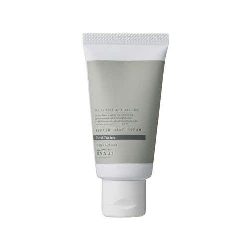 OSAJI 御手霜 茶樹森林 50g	OSAJI Repair Hand Cream 50g
