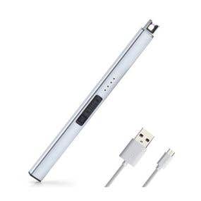 HOOOME USB 充電式點火器 霧銀色 Candle Lighter (Silver)